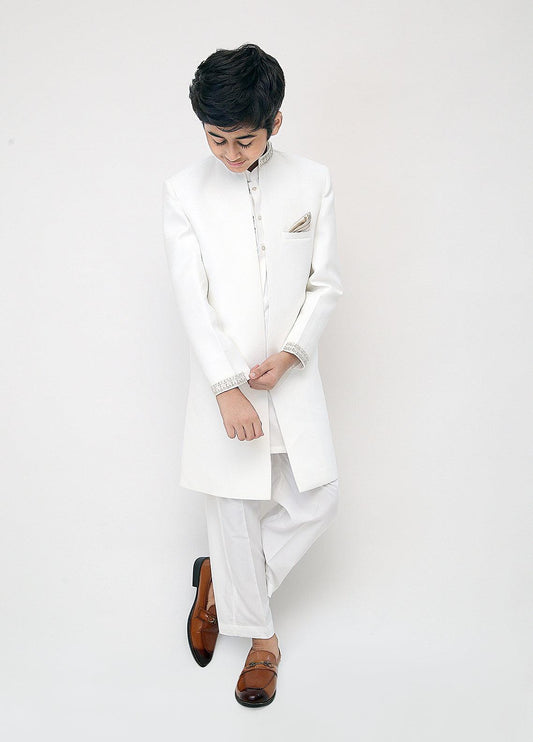 Kids Front Open Sherwani