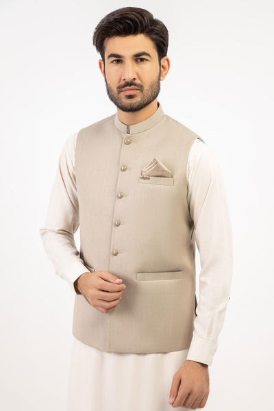 Stylish Garments Plain Mens Waistcoat - WO-2097