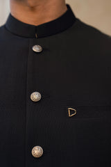 Black Suiting Waistcoat WS-2036