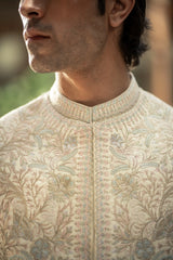 Off-White Embroidered Waistcoat W-3002