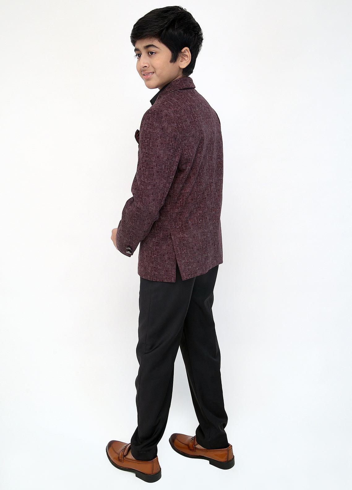 Mehroon casual coat
