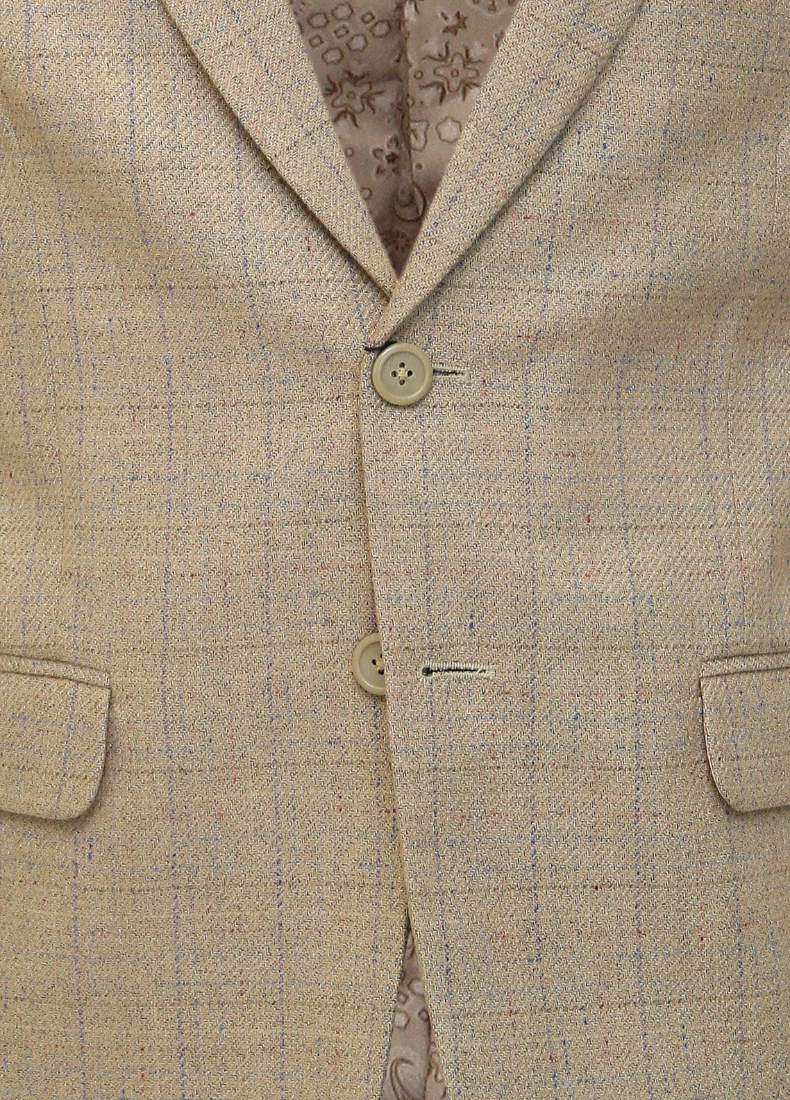 Golden Check Coat
