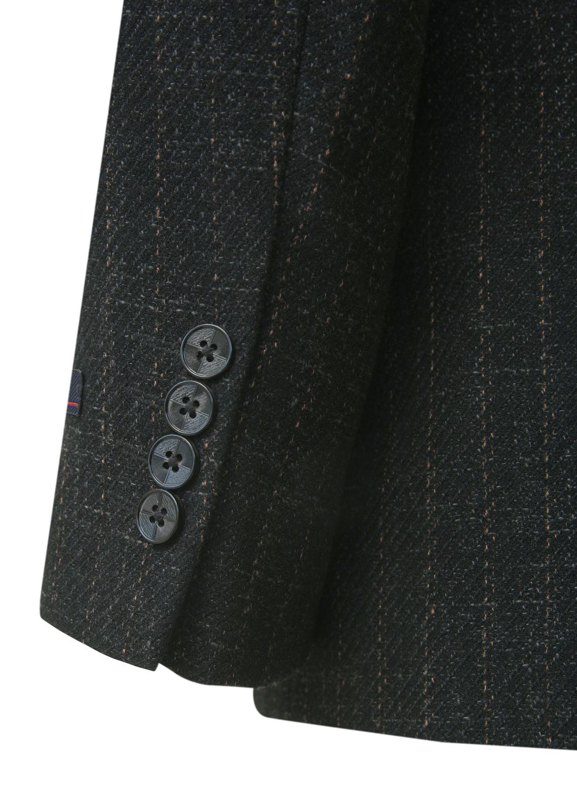 Black Check Coat
