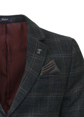Black Tweed Coat
