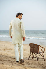 Mint Green Embroidered Kurta Trouser FD-5064