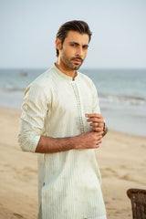 Mint Green Embroidered Kurta Trouser FD-5064