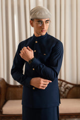 Navy Blyue Suiting Waistcoat WS-244-112
