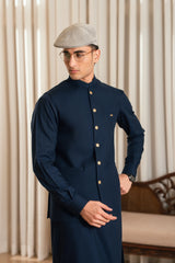 Navy Blyue Suiting Waistcoat WS-244-112
