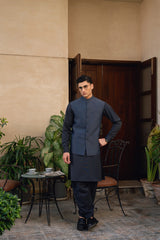 Royal Blue Suiting Waistcoat WS-2037