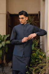 Royal Blue Suiting Waistcoat WS-2037