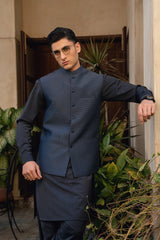 Royal Blue Suiting Waistcoat WS-2037