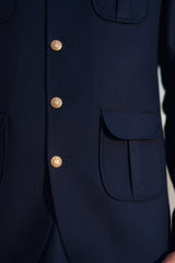 Royal Blue Suiting Waistcoat WS-244-114