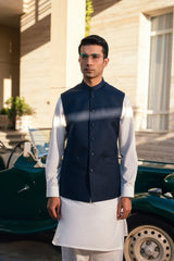 Steel Gray Suiting Waistcoat WS-2020