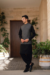 Steel Gray Suiting Waistcoat WS-2034