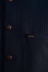 Texture Blue Waistcoat WS-2019