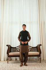 Black Suiting Waistcoat WS-20010