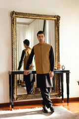 ceramel Brown Suiting Waistcoat WS-2033