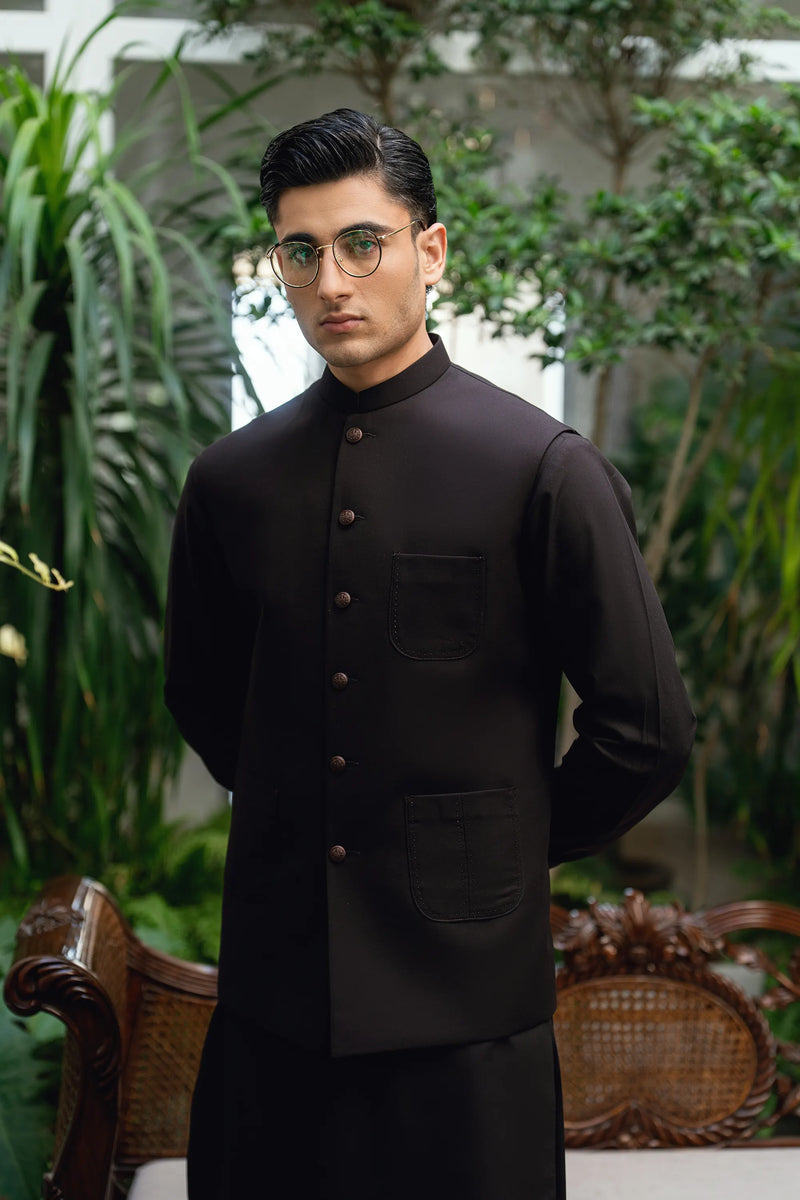 Dark Brown Waistcoat Suit WS-244-111