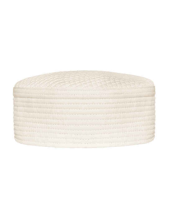 Cream Prayer Caps
