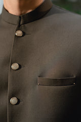 Wood Brown Waistcoat Suit WS-20011